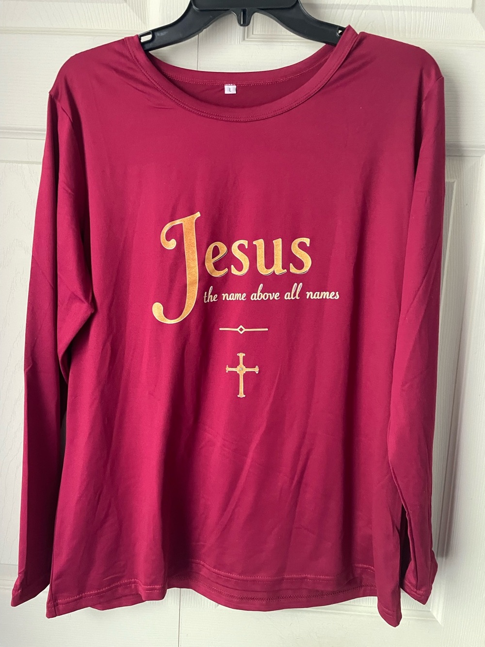 “Jesus” long sleeved tee